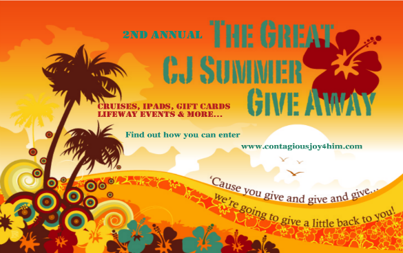 The Great CJ4H Summer Give Away