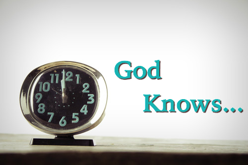 God Knows…the Time & Pain